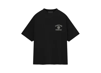 FEAR OF GOD Essentials Jersey Crewneck Tee "Black"