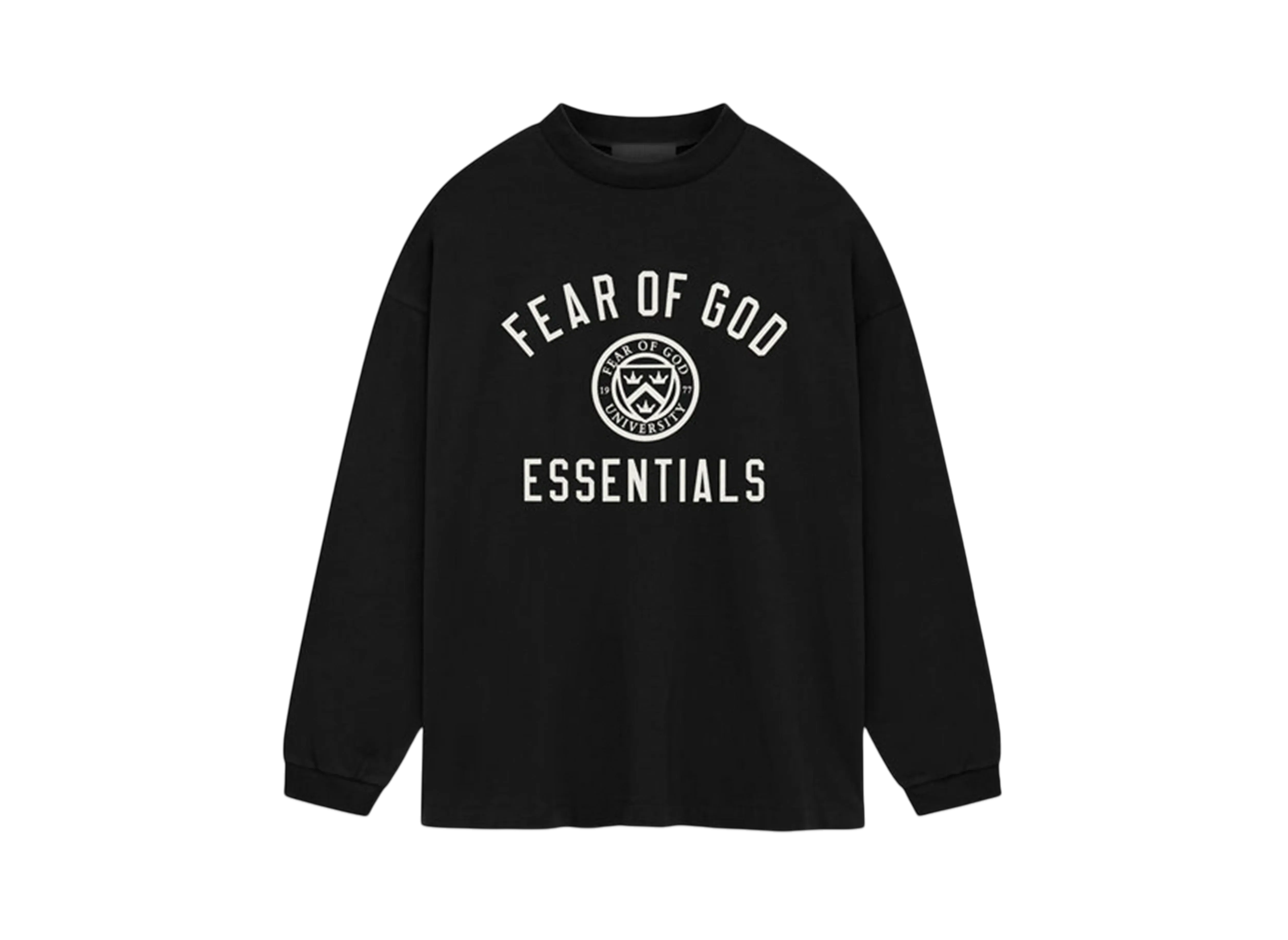 FEAR OF GOD Essentials Jersey Long Sleeve Tee "Black"