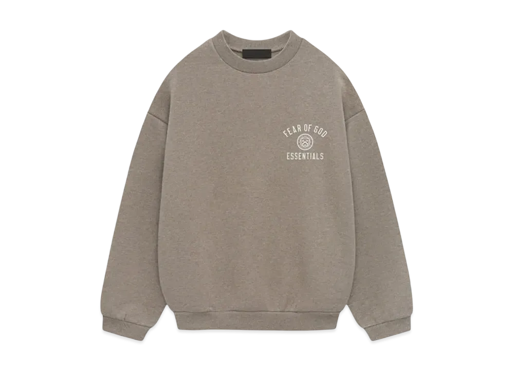 FEAR OF GOD Essentials Fleece Crewneck "Heather Gray"