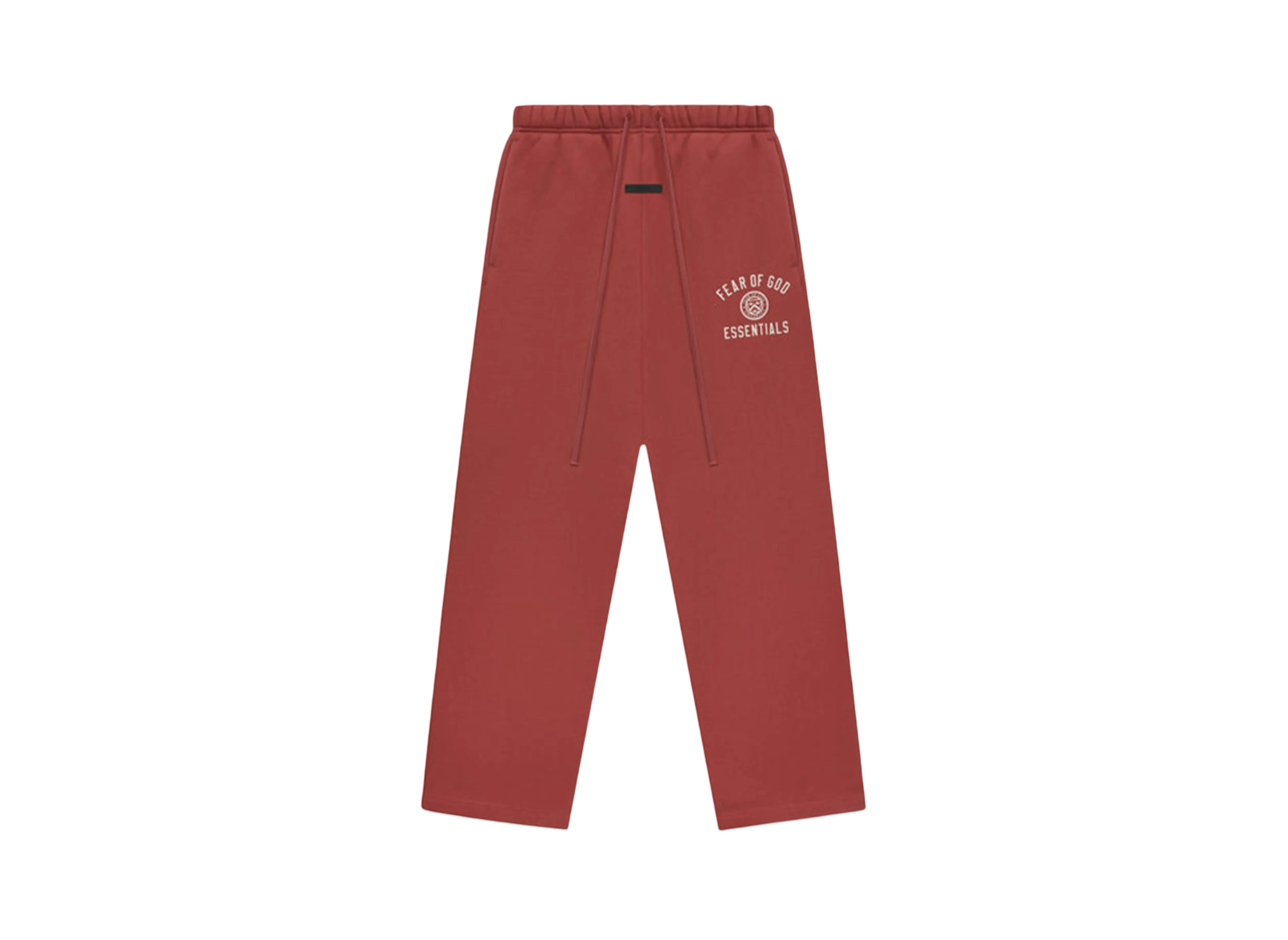 FEAR OF GOD Essentials Fleece Relaxed Sweatpant "Crimson"