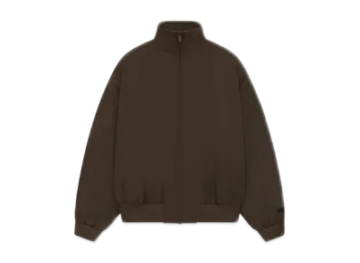 FEAR OF GOD Essentials Bonded Nylon Bomber Jacket "Brown"