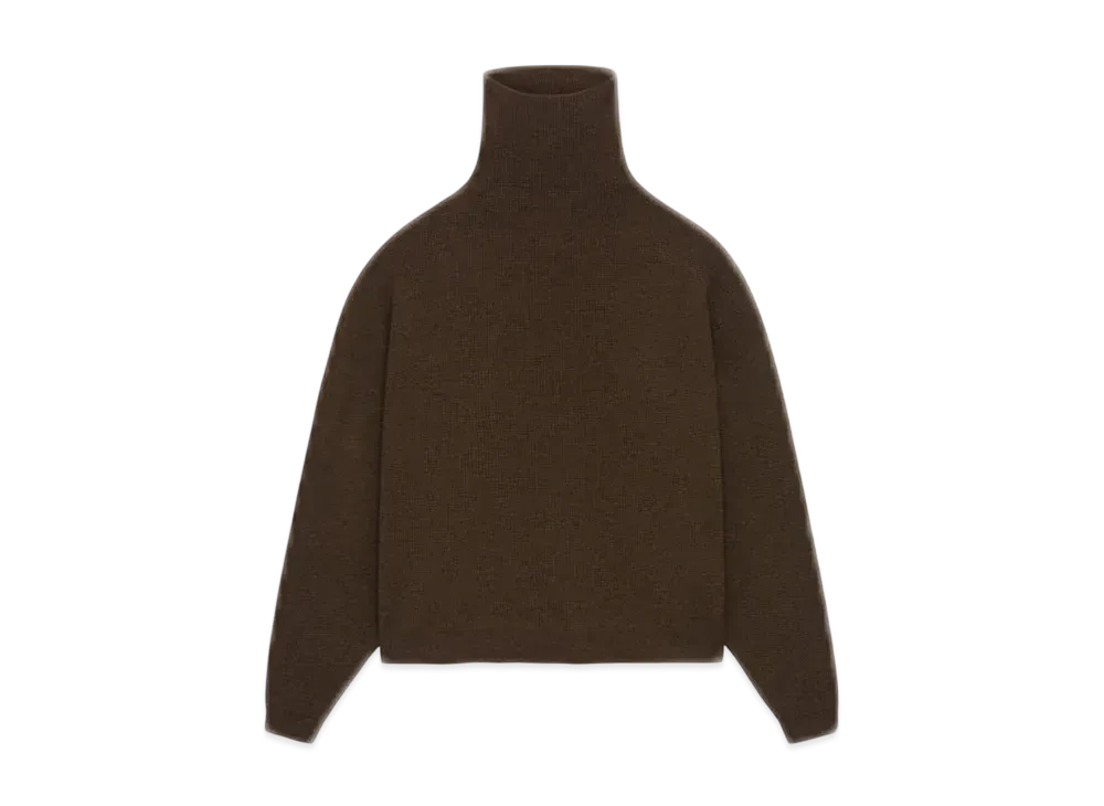 FEAR OF GOD Essentials Waffle Turtleneck "Brown"