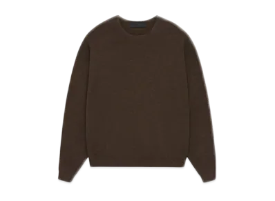 FEAR OF GOD Essentials Waffle Crewneck Sweater "Brown"