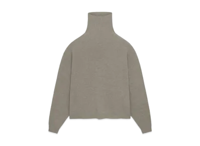FEAR OF GOD Essentials Waffle Turtleneck "Heather Gray"