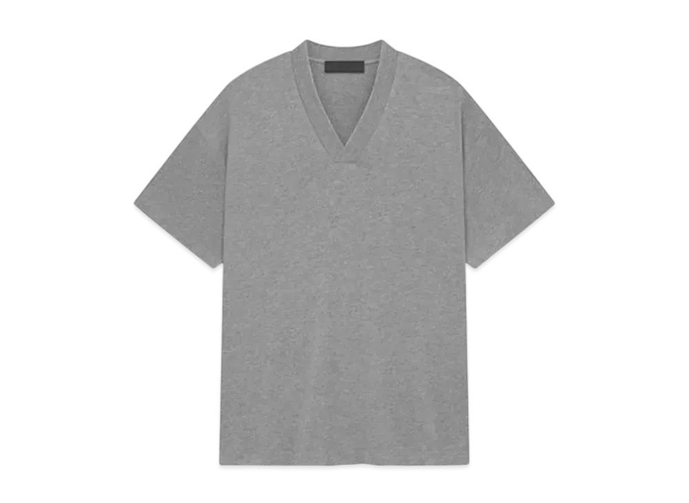 FEAR OF GOD Essentials 3 Pack Essential V-Neck "Heather Gray"
