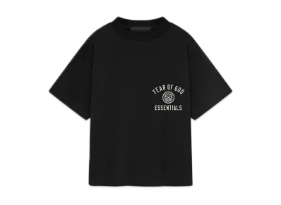 FEAR OF GOD Essentials Women's Tri-Blend Crewneck Tee "Black"