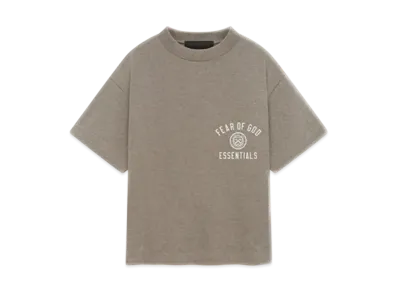 FEAR OF GOD Essentials Women's Tri-Blend Crewneck Tee "Heather Gray"