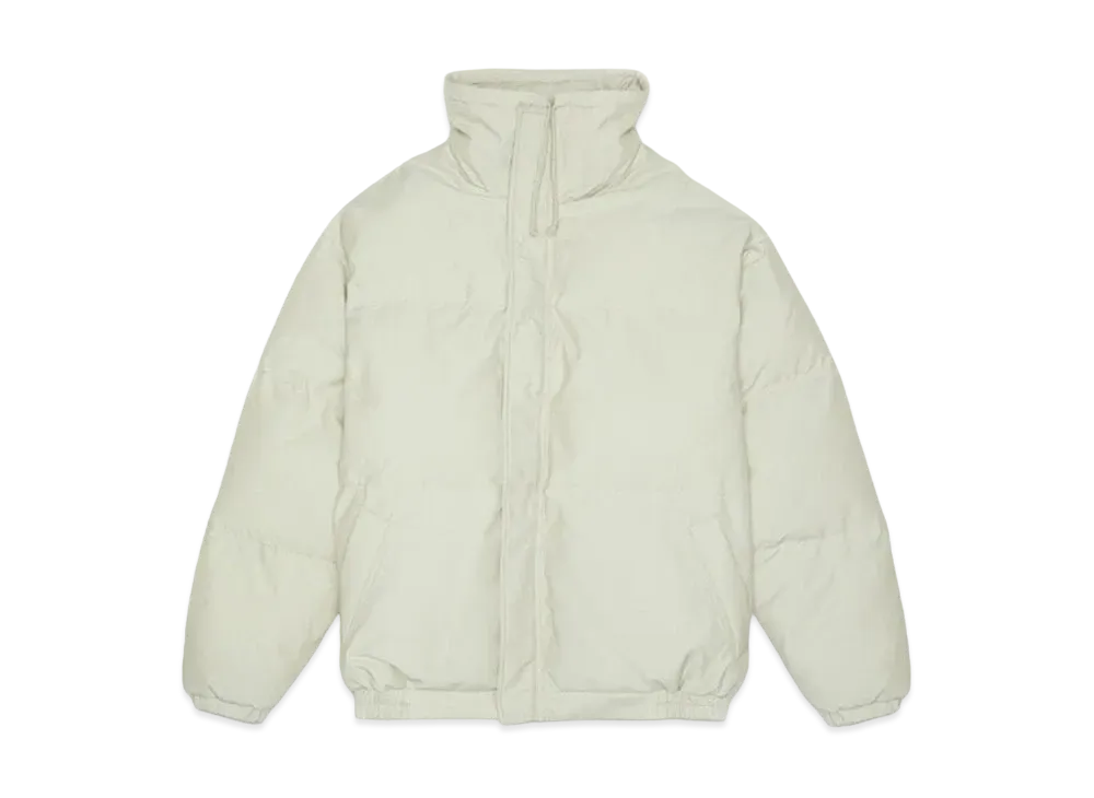 フィアオブゴッド エッセンシャルズ パファー ジャケット "アルファルファ セージ"