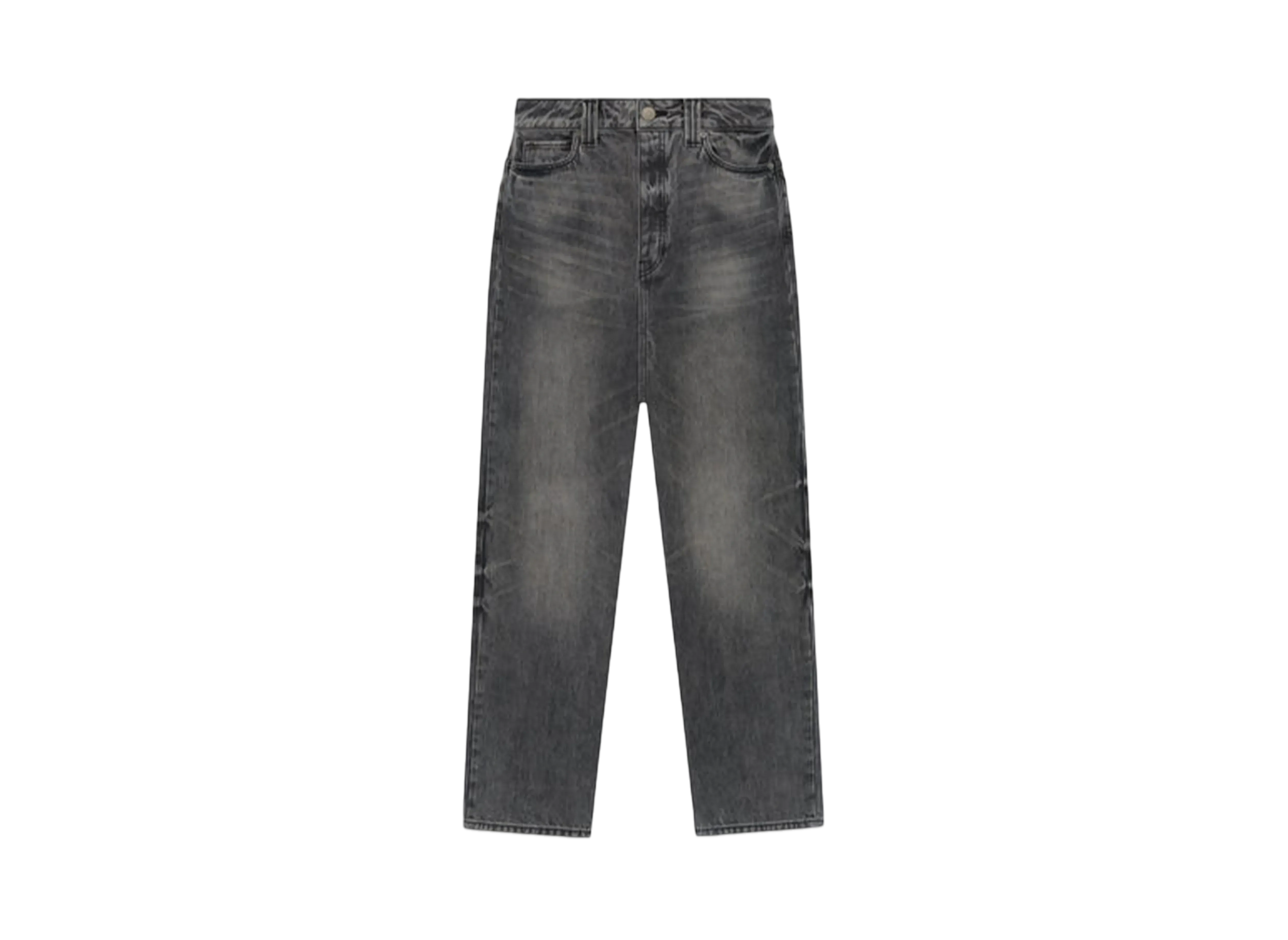 FEAR OF GOD Essentials Women's Straight Leg Denim Jeans "Vintage Black"