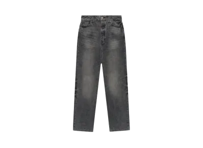 FEAR OF GOD Essentials Women's Straight Leg Denim Jeans "Vintage Black"