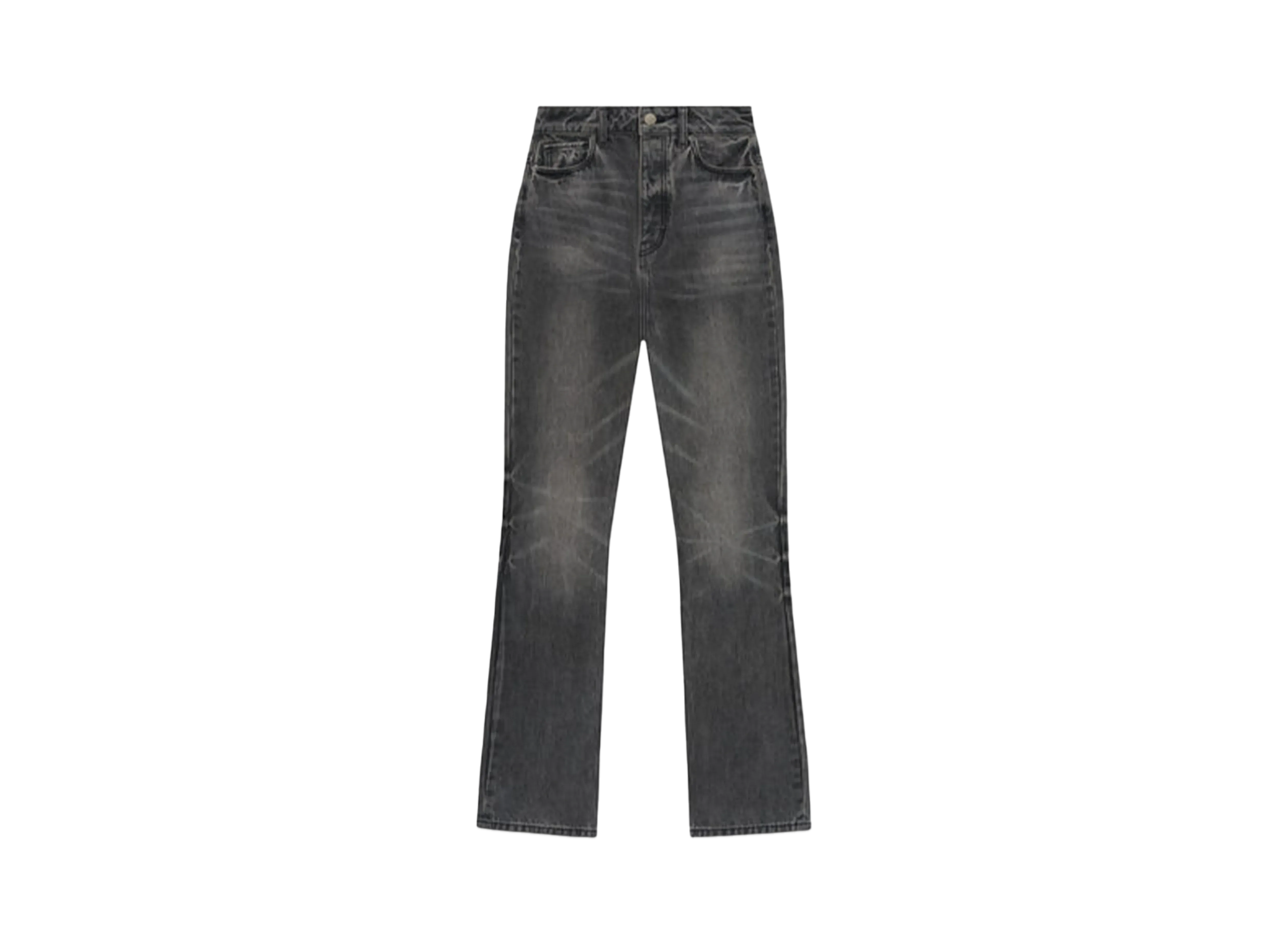 FEAR OF GOD Essentials Women's High Waisted Fitted Jeans "Vintage Black"