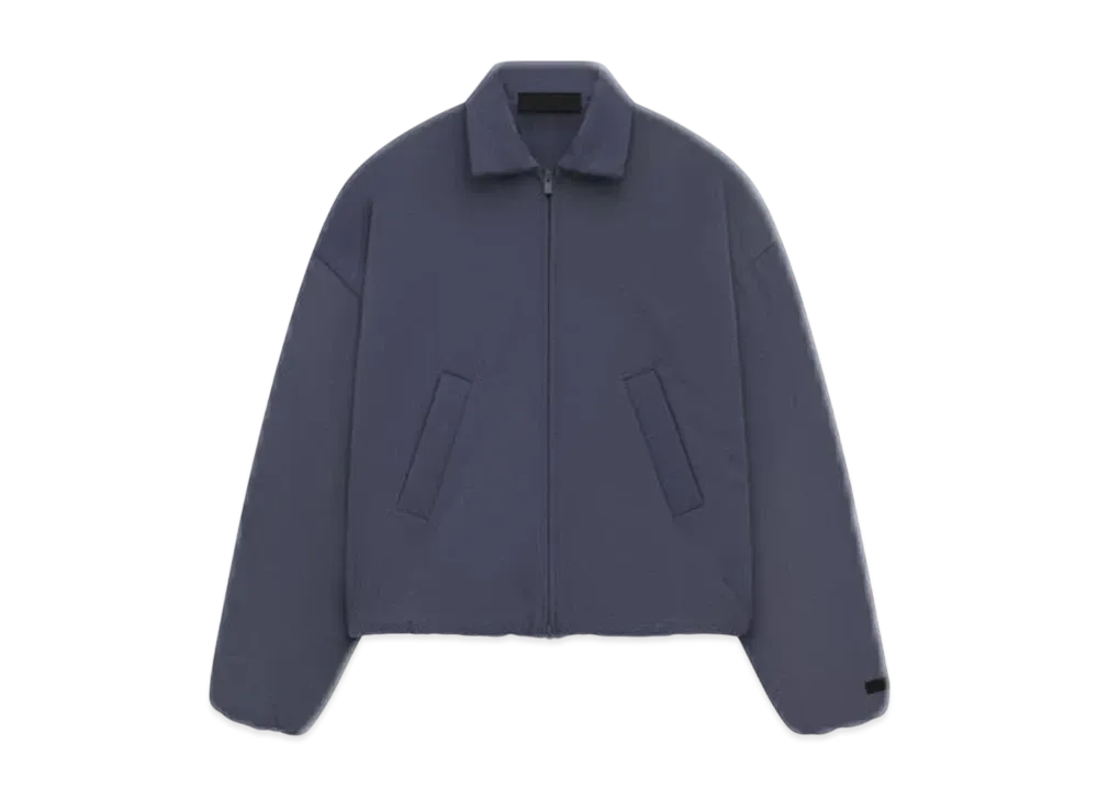 FEAR OF GOD Essentials Women's Military Nylon Bomber Jacket "Marine"