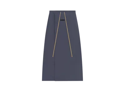FEAR OF GOD Essentials Women's Military Nylon Wrap Skirt "Marine"