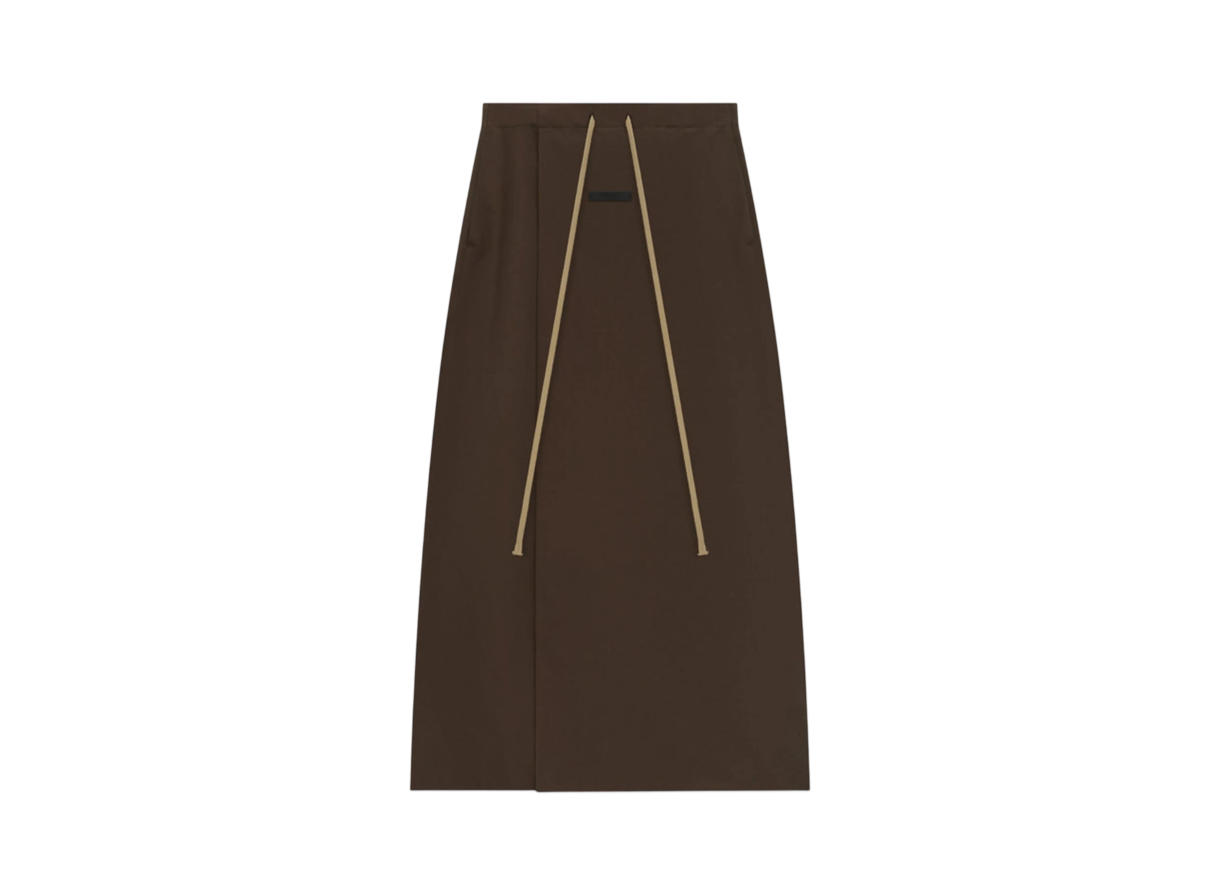 FEAR OF GOD Essentials Women's Military Nylon Wrap Skirt "Brown"