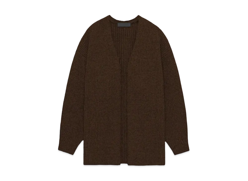 FEAR OF GOD Essentials Women's Knit Long Cardigan "Brown"