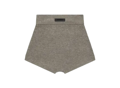 FEAR OF GOD Essentials Women's Waffle Boxer "Heather Gray"