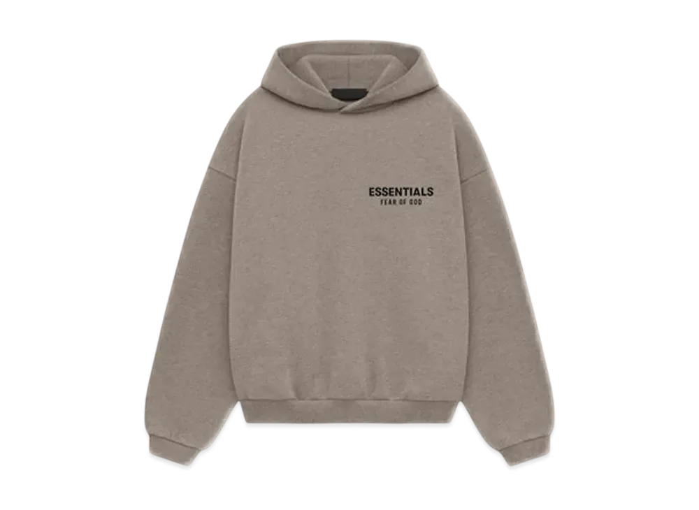 FEAR OF GOD Essentials Kid's Fleece Hoodie "Heather Gray"