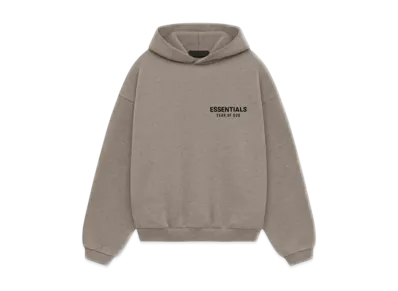 FEAR OF GOD Essentials Kid's Fleece Hoodie "Heather Gray"