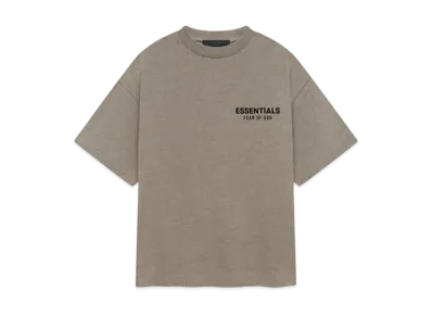 FEAR OF GOD Essentials Kid's Jersey Crewneck Tee "Heather Gray"