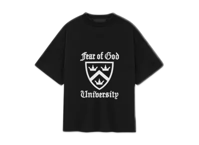 FEAR OF GOD Essentials Kid's Heavy Crewneck Tee "Black"