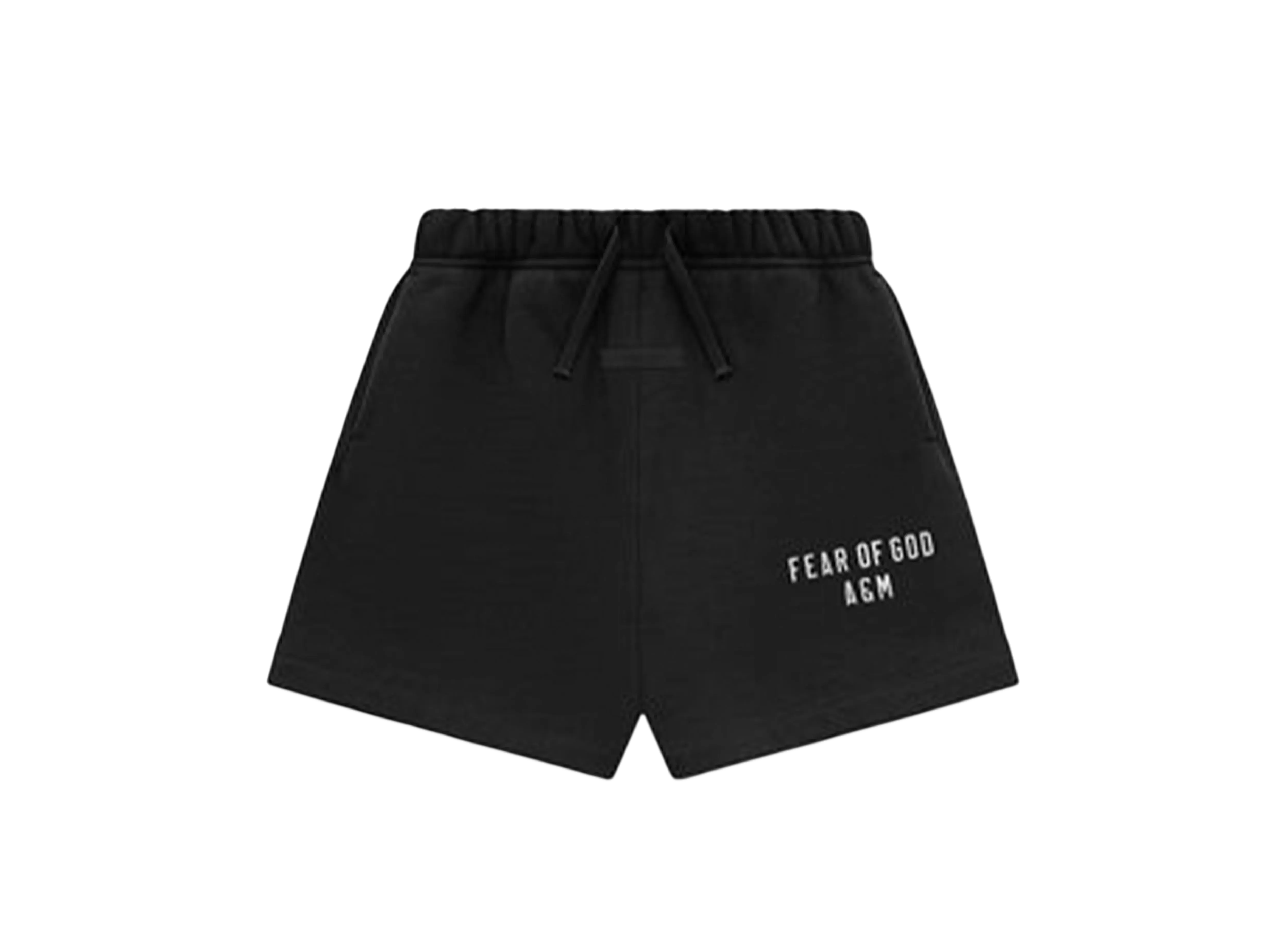 FEAR OF GOD Essentials Kid's Heavy Fleece Soccer Short "Black"