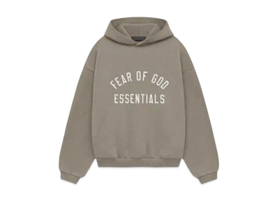 FEAR OF GOD Essentials Kid's Fleece Hoodie "Heather Gray"