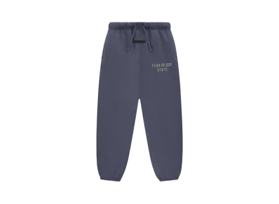 FEAR OF GOD Essentials Kid's Heavy Fleece Essential Sweatpant "Marine"