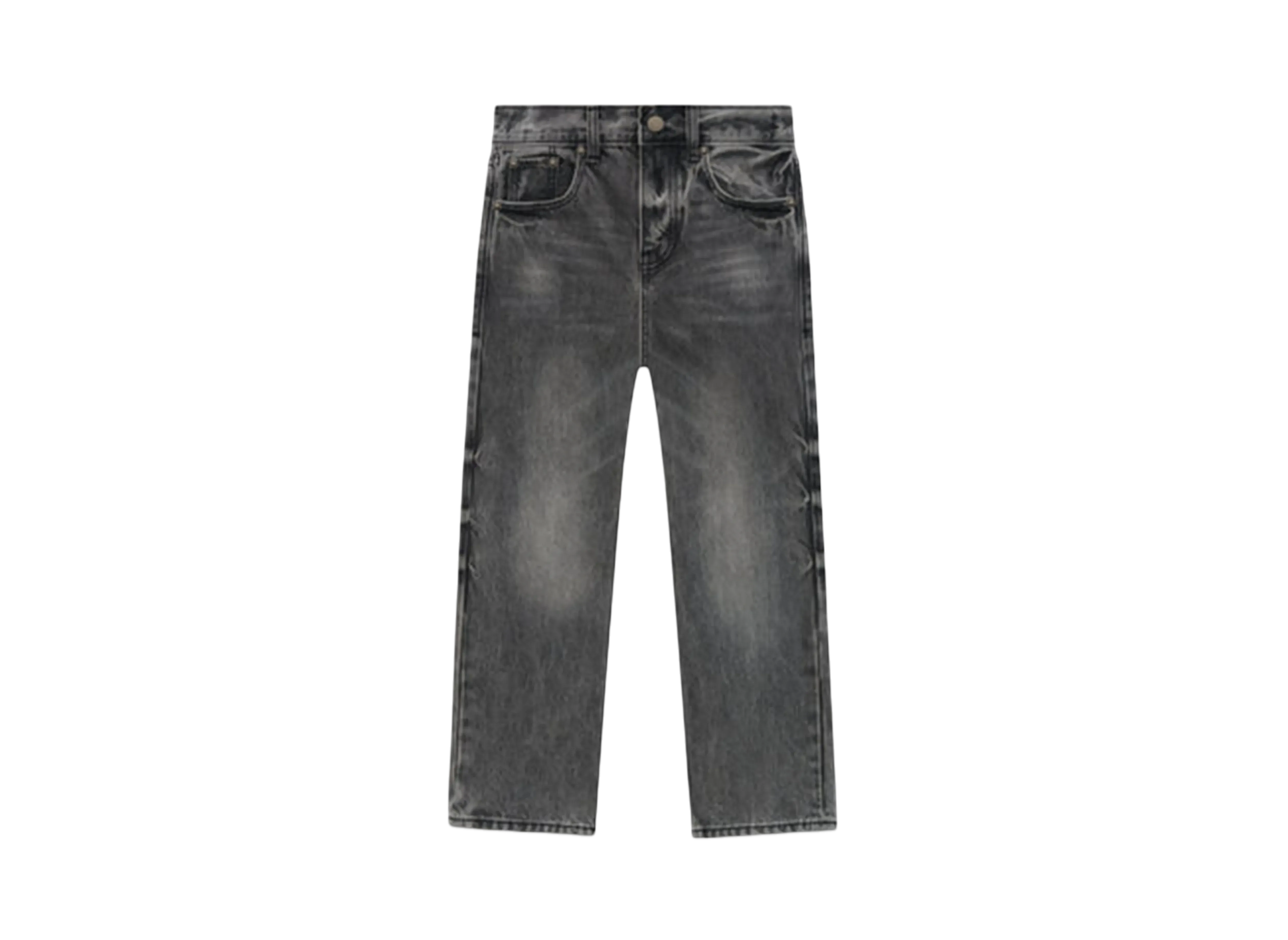 FEAR OF GOD Essentials Kid's Denim 5-Pocket Jean "Vintage Black"