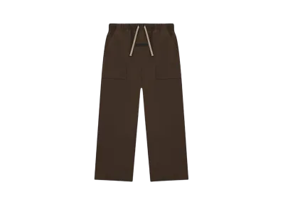 FEAR OF GOD Essentials Kid's Bonded Nylon Tech Pant "Brown"