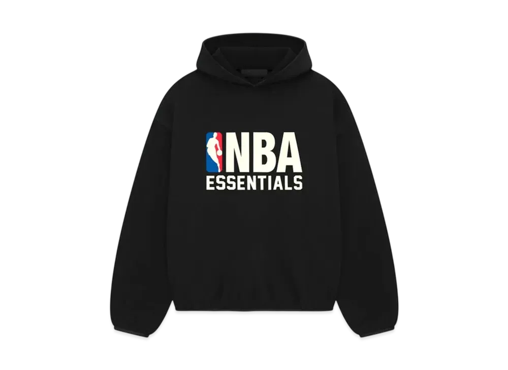 FEAR OF GOD ESSENTIALS x NBA Hoodie "Black"