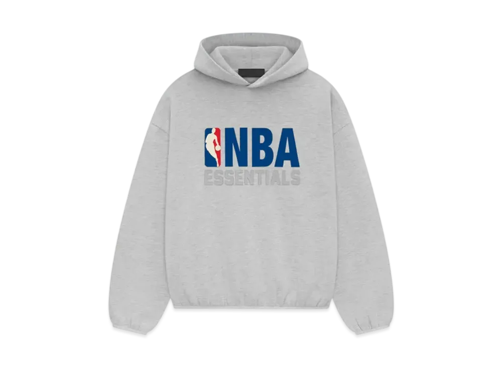 FEAR OF GOD ESSENTIALS x NBA Hoodie "Light Heather"