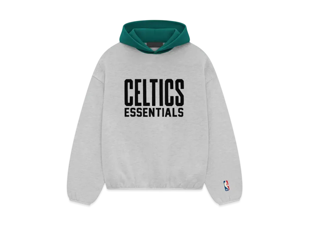 FEAR OF GOD ESSENTIALS x NBA Celtics Hoodie "Light Heather"