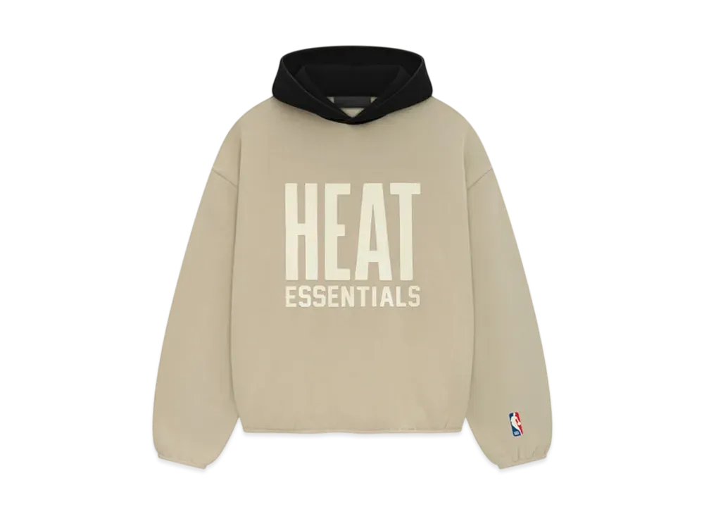 FEAR OF GOD ESSENTIALS x NBA Heat Hoodie "Wheat"