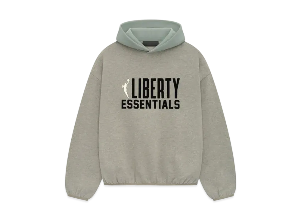 FEAR OF GOD ESSENTIALS x NBA Liberty Hoodie "Warm Heather"