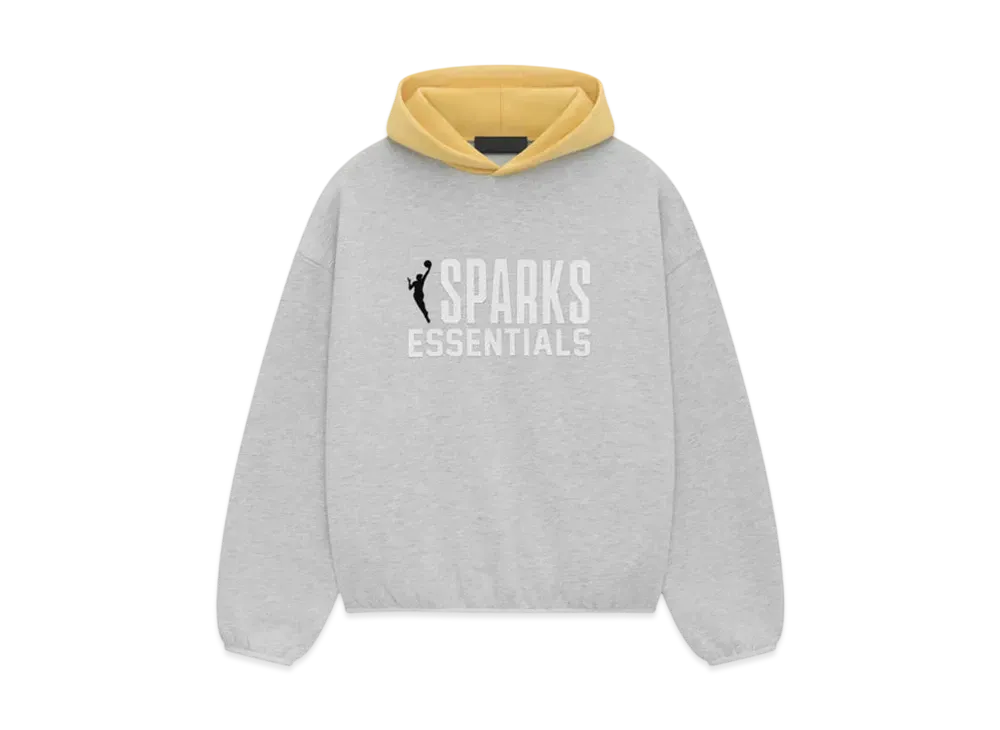FEAR OF GOD ESSENTIALS x NBA Sparks Hoodie "Light Heather"
