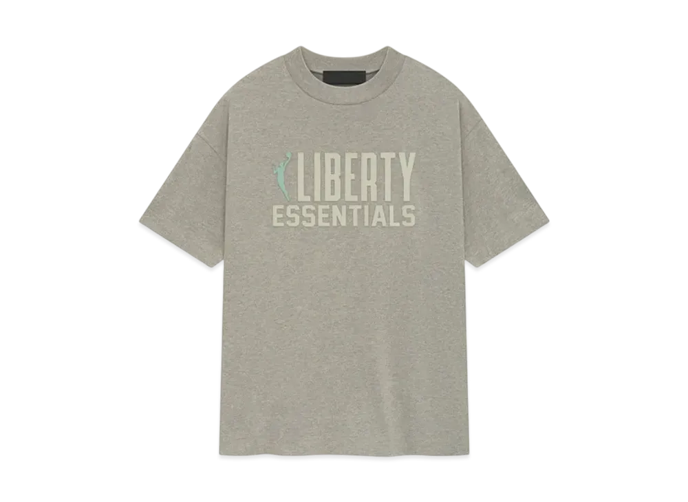 FEAR OF GOD ESSENTIALS x NBA Liberty Tee "Warm Heather"