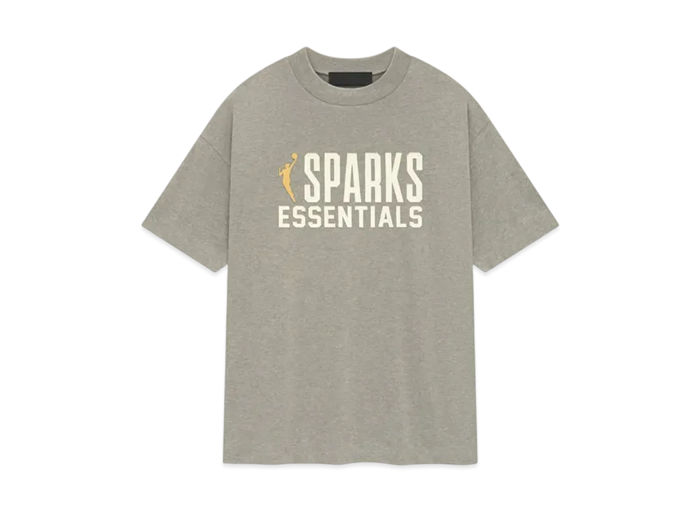 FEAR OF GOD ESSENTIALS x NBA Sparks Tee "Warm Heather"