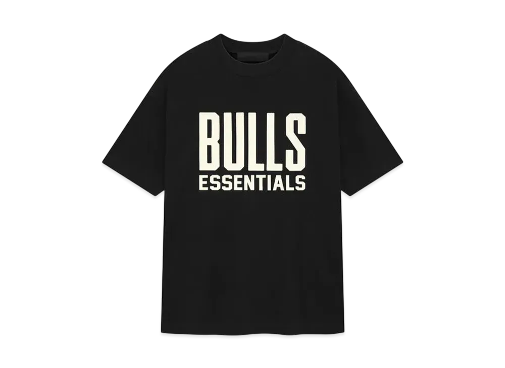 FEAR OF GOD ESSENTIALS x NBA Bulls Tee "Black"