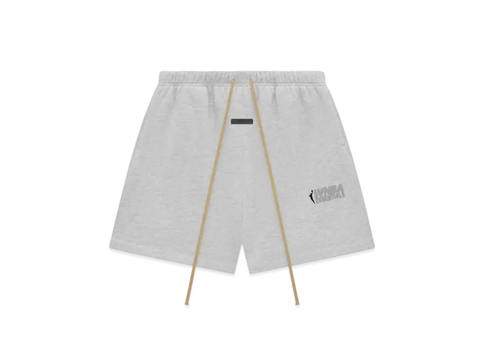 FEAR OF GOD ESSENTIALS x NBA WNBA Sweatshorts "Light Heather"