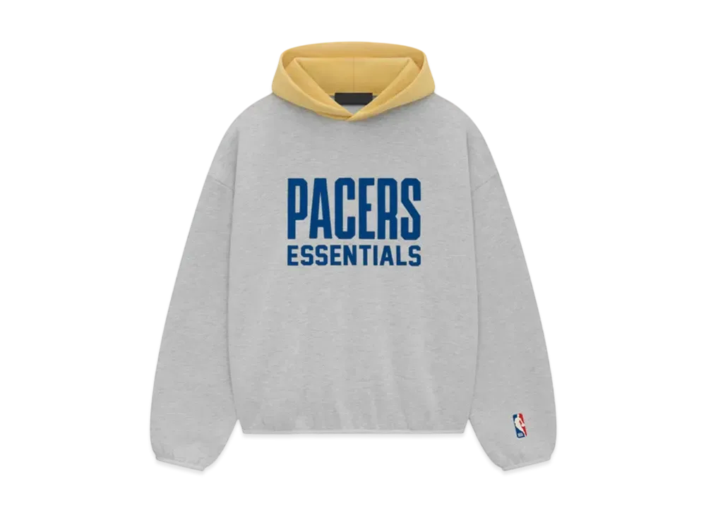 FEAR OF GOD ESSENTIALS x NBA Pacers Hoodie "Light Heather Grey"