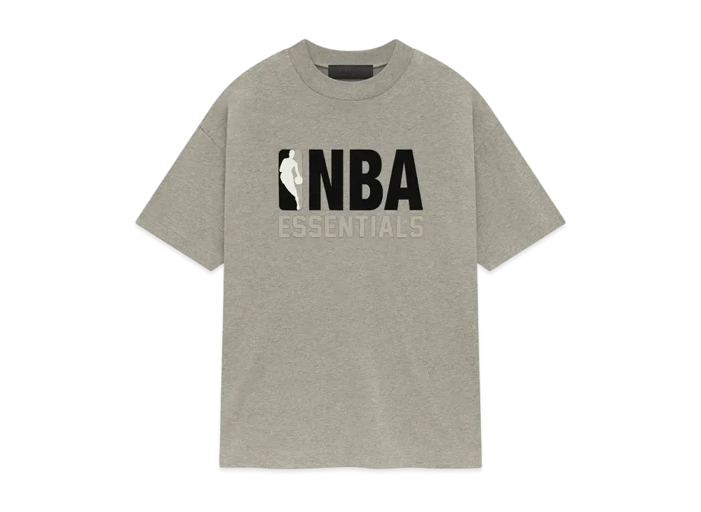 FEAR OF GOD ESSENTIALS x NBA Tee "Warm Heather"