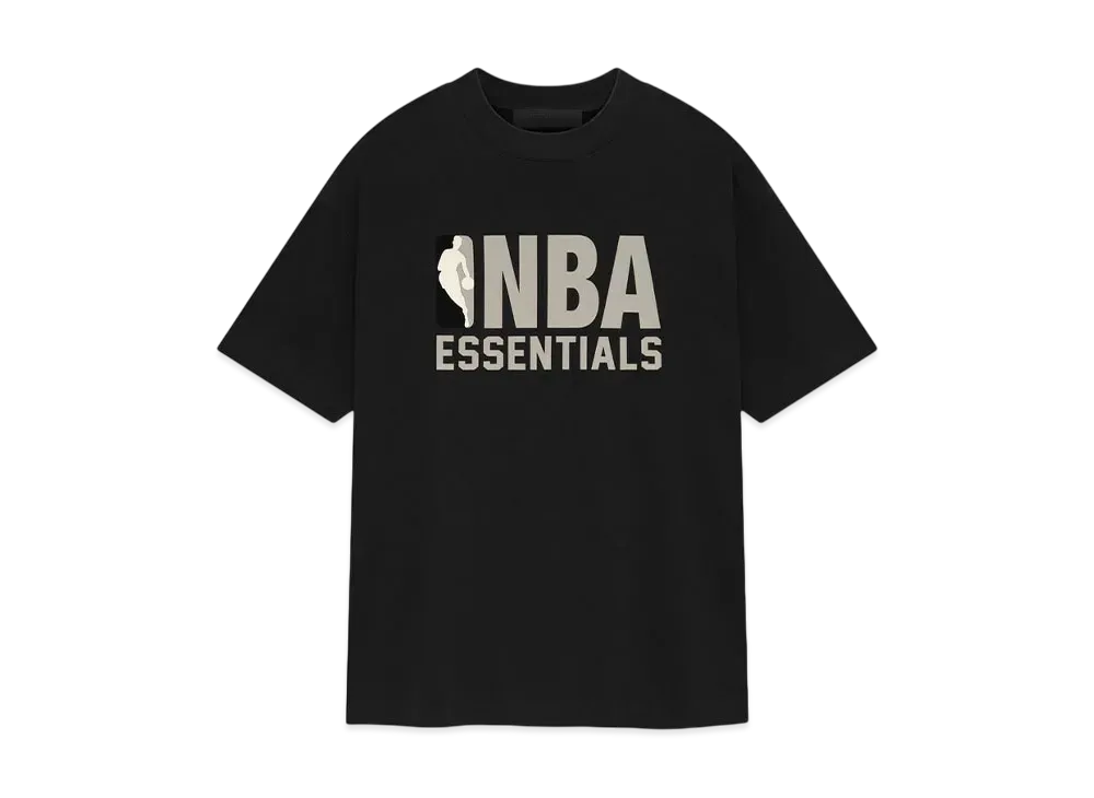 FEAR OF GOD ESSENTIALS x NBA Tee "Black"