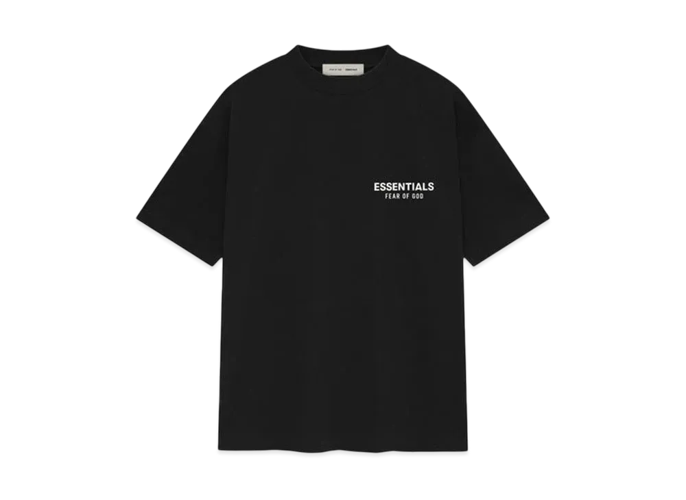 FEAR OF GOD ESSENTIALS Classic Short Sleeve Tee "Jet Black"