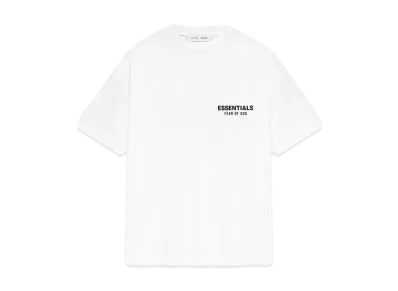 FEAR OF GOD ESSENTIALS Classic Short Sleeve Tee "Bright White"