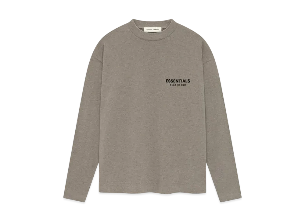 FEAR OF GOD ESSENTIALS Classic Long Sleeve Tee "Homestead Heather"