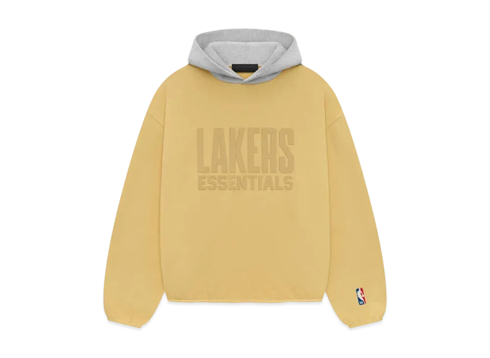 FEAR OF GOD ESSENTIALS Lakers Hoodie "Warm Heather"