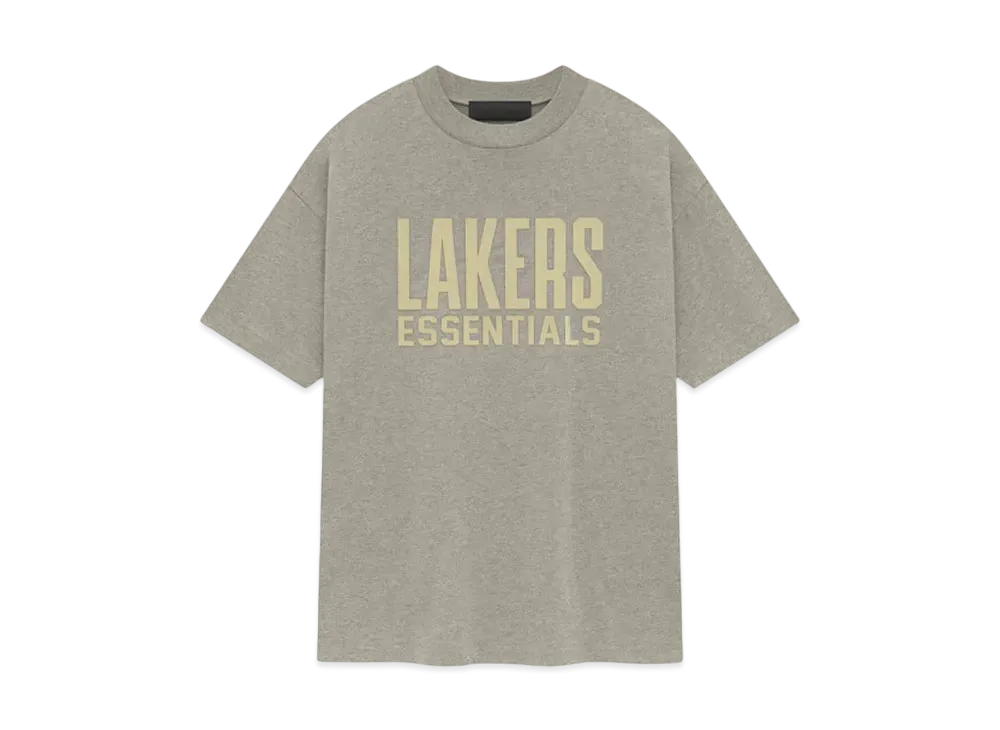 FEAR OF GOD ESSENTIALS Lakers Tee "Warm Heather"