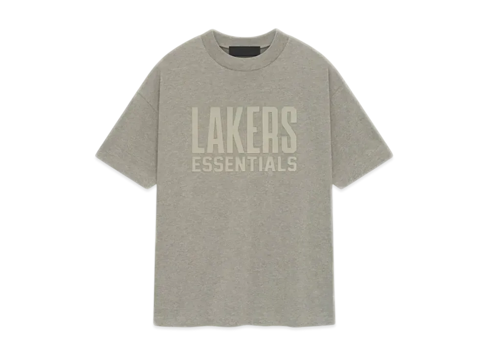 FEAR OF GOD ESSENTIALS Lakers Tee "Warm Heather"