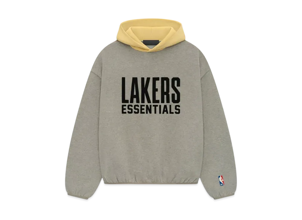 FEAR OF GOD ESSENTIALS Lakers Hoodie "Warm Heather"