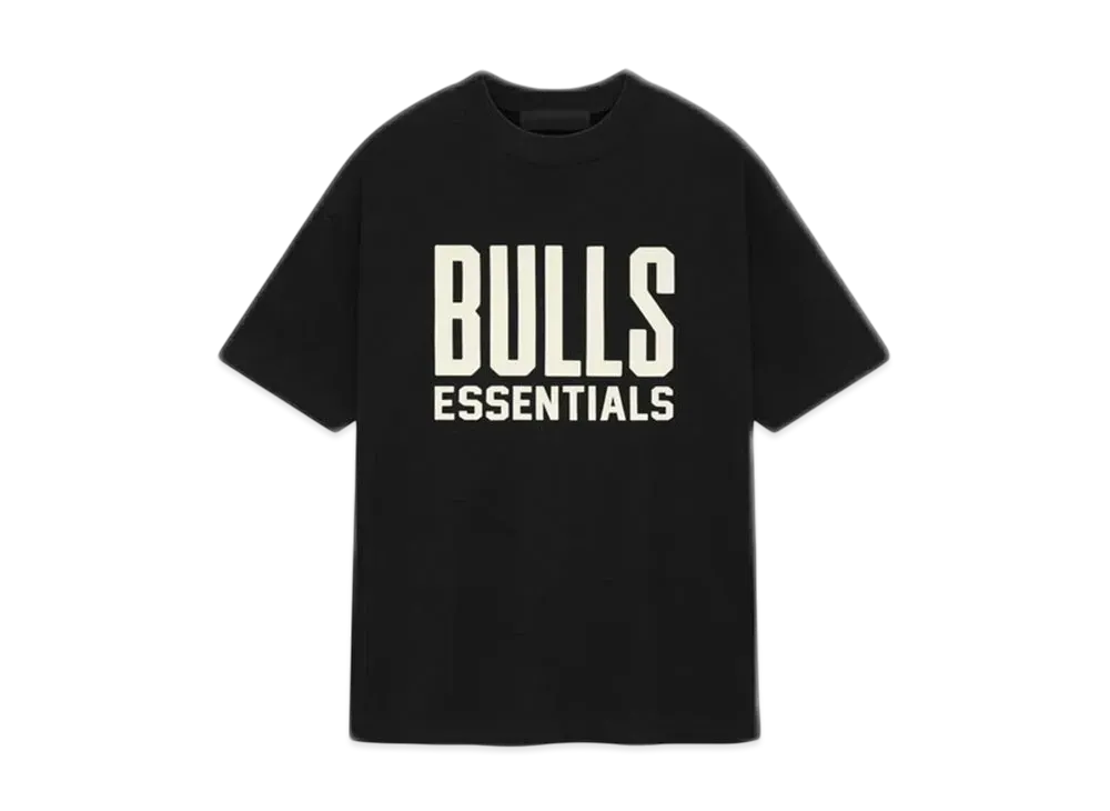 FEAR OF GOD ESSENTIALS Bulls Tee "Black"